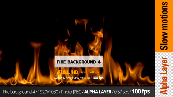 Fire Background 4