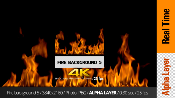 Fire Background 5
