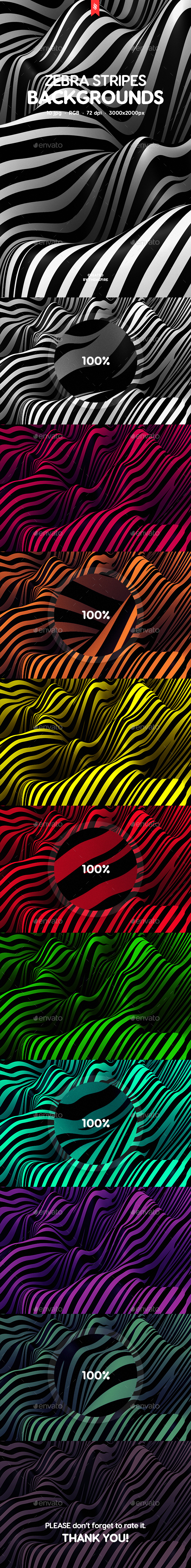Zebra Stripes Texture Backgrounds