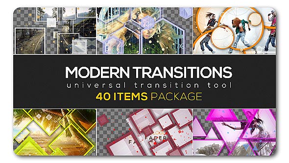 Modern Transition Pack - VideoHive 19830451