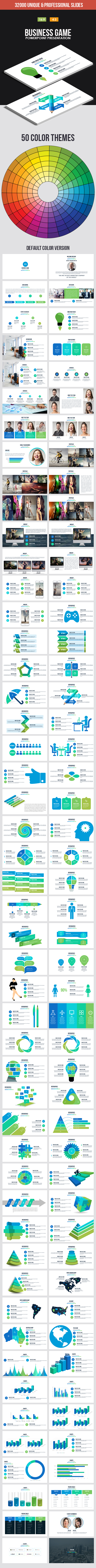 Business Game Powerpoint Template - Business PowerPoint Templates