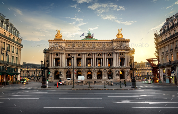 National Opera of Paris - Stock Photo - Images