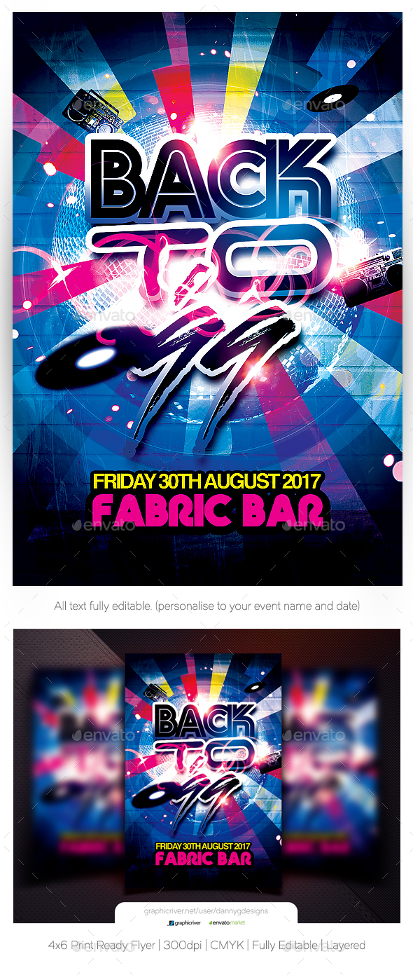 Back to 99 - Clubs & Parties Events