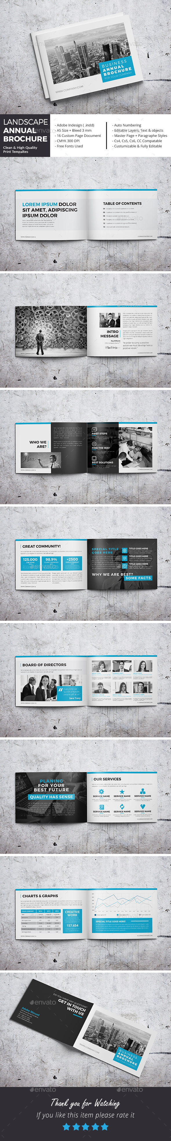 Landscape Annual Brochure - Corporate Brochures