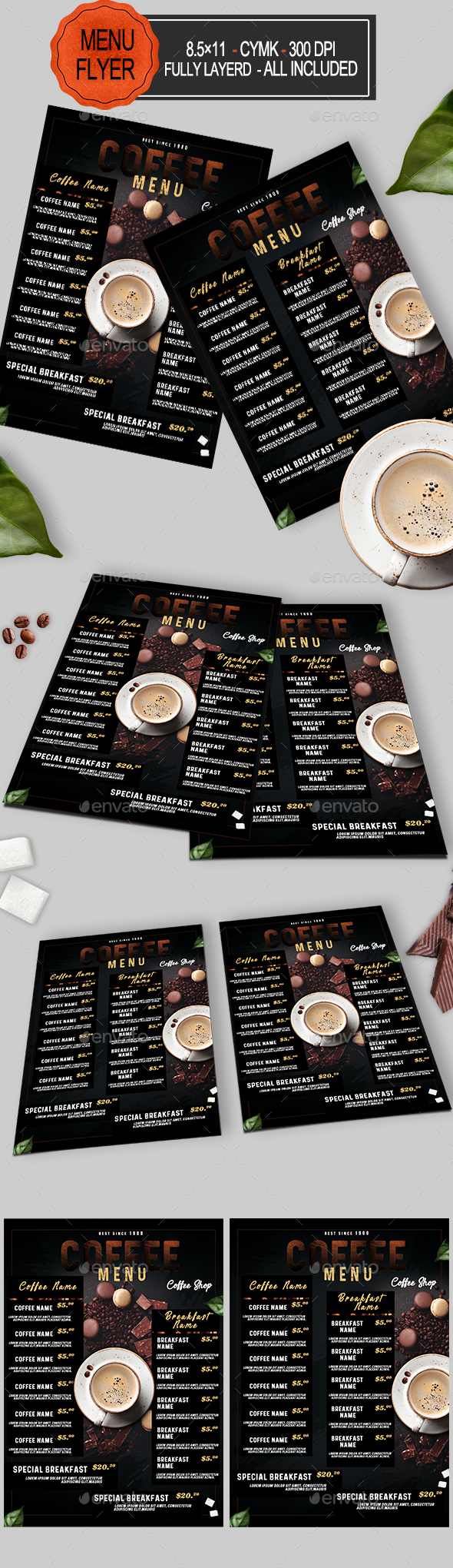 Coffee Menu