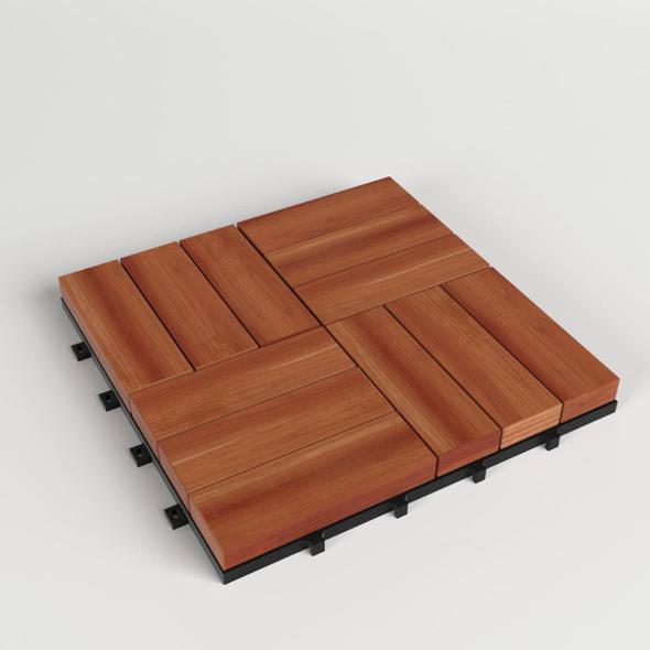 Floor Decking Tiles Set - 3DOcean Item for Sale