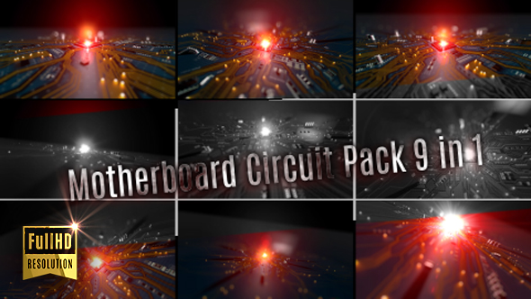 Motherboard Circuit Pack (9 in 1)