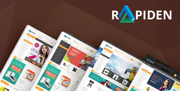 Rapiden - Mega Shop Responsive WordPress Theme - WooCommerce eCommerce