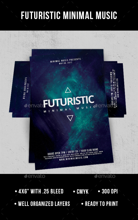Futuristic - Flyer - Clubs & Parties Events