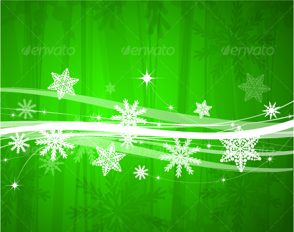 Green Christmas background - Christmas Seasons/Holidays