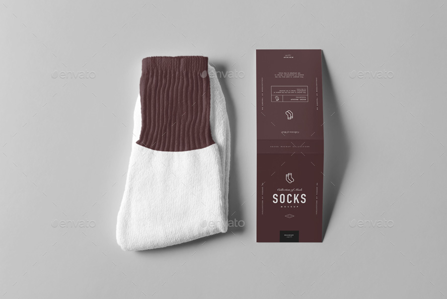 Socks Package Mock-up by yogurt86 | GraphicRiver