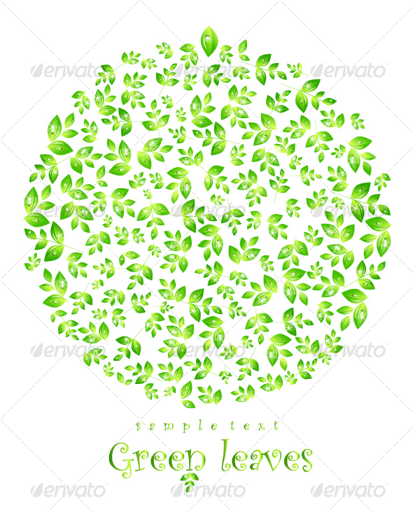 Leaves Composition - Backgrounds Decorative