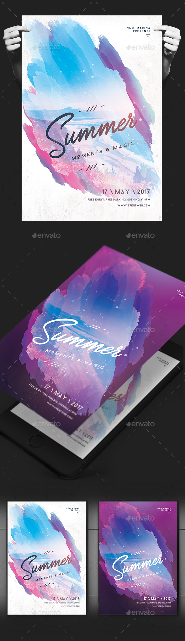 Summer Party Flyer - Clubs & Parties Events