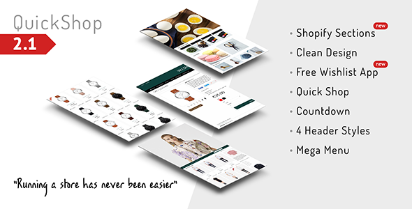 Quickshop - Responsive Drag&Drop Shopify Theme - Fashion Shopify