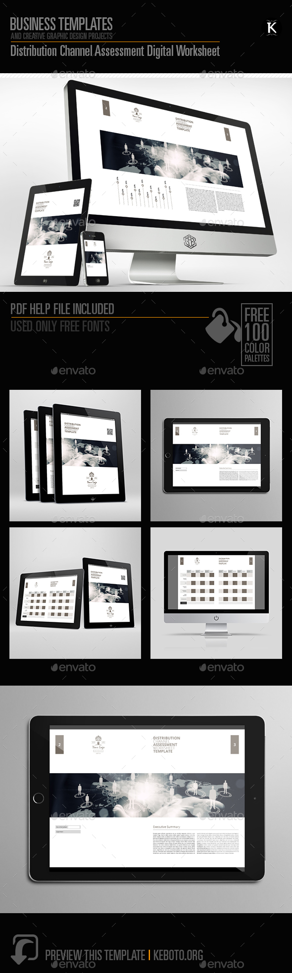 Distribution Channel Assessment Digital Worksheet - ePublishing
