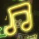 Music Notes Neon 4 - VideoHive Item for Sale