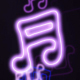 Music Notes Neon 3 - VideoHive Item for Sale