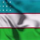 Uzbekistan Flag Animation Loop Background - VideoHive Item for Sale