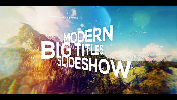 Big Titles Slideshow