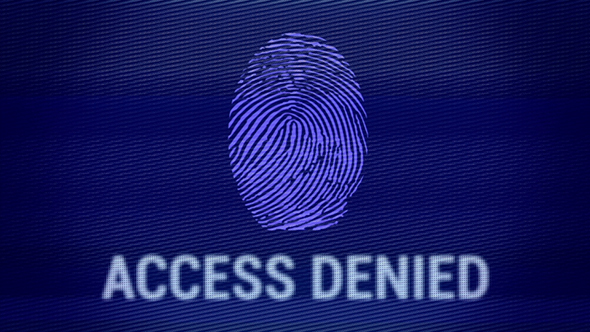 Access Denied Fingerprint