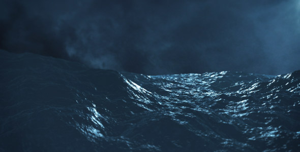 Stormy Ocean, Motion Graphics | VideoHive