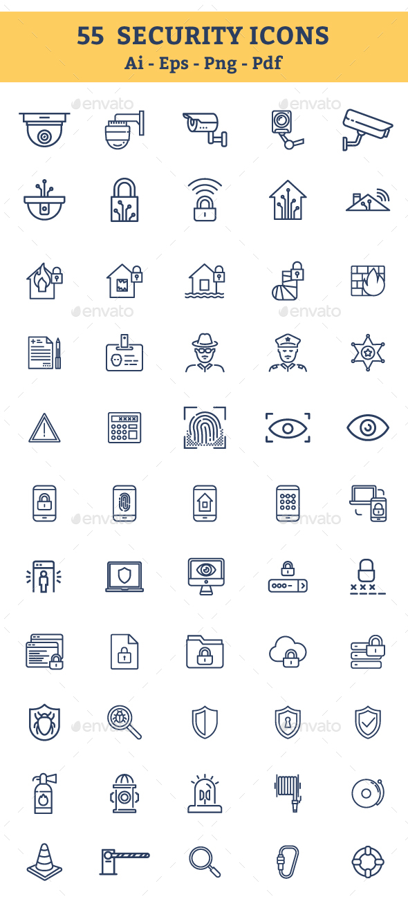 Security Icons - Icons