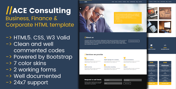 Ace Consulting - ThemeForest 19846285