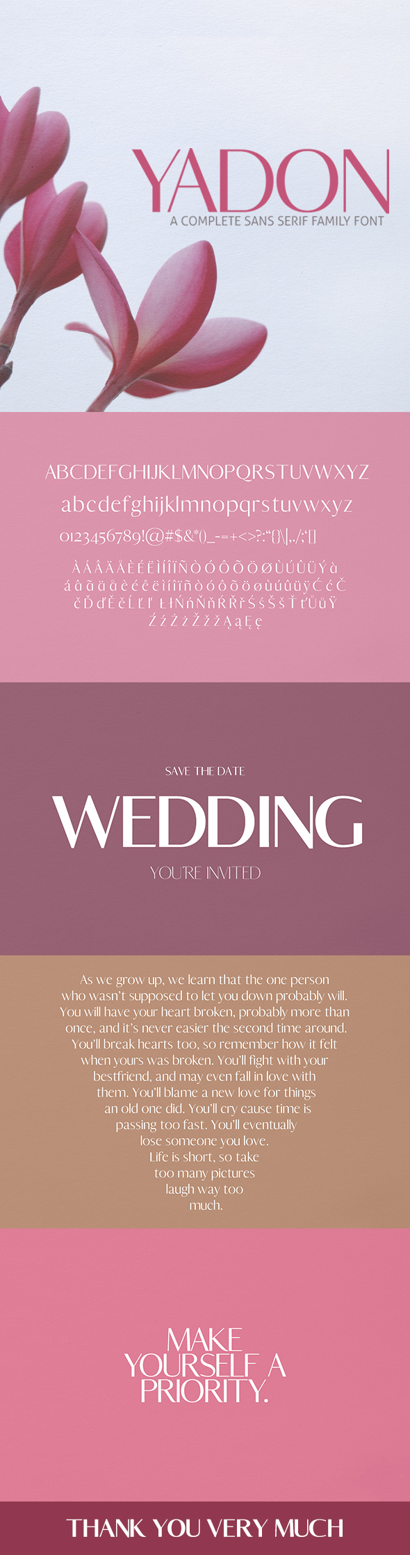 Yadon Sans Serif - Serif Fonts
