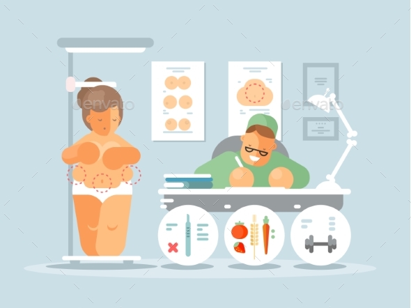 Plastic Surgeon Room - People Characters