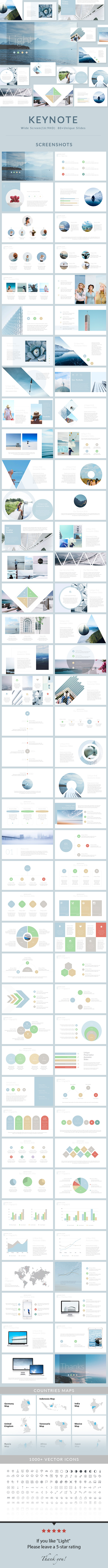 Light - Keynote Presentation Template - Business Keynote Templates