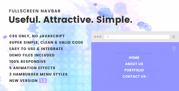 Fullscreen Navigation