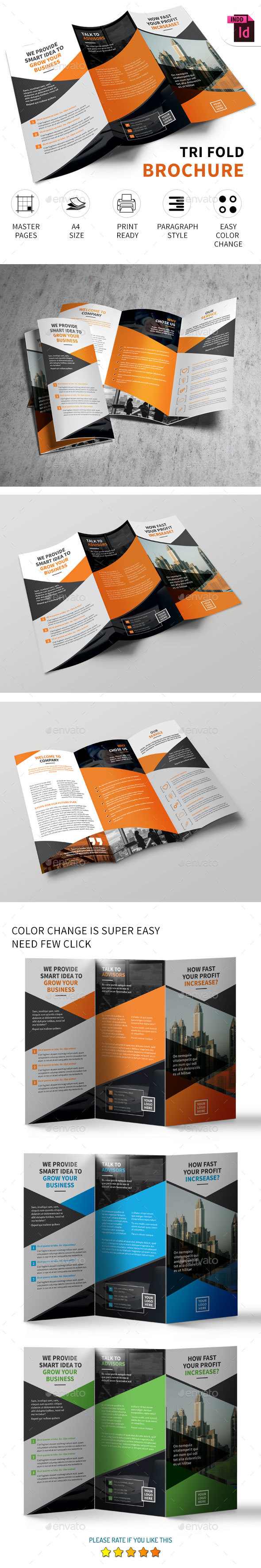 Corporate Tri-fold Brochure Vol.8 - Corporate Brochures