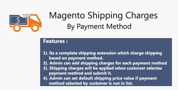 Magento Shipping Charges - CodeCanyon 19849926
