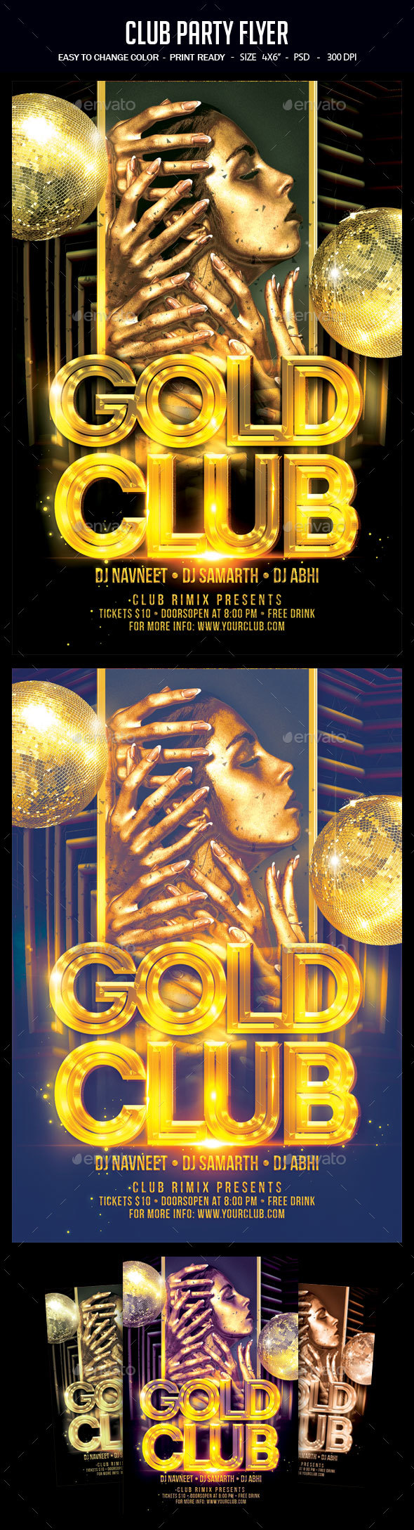 Club Party Flyer - Clubs & Parties Events