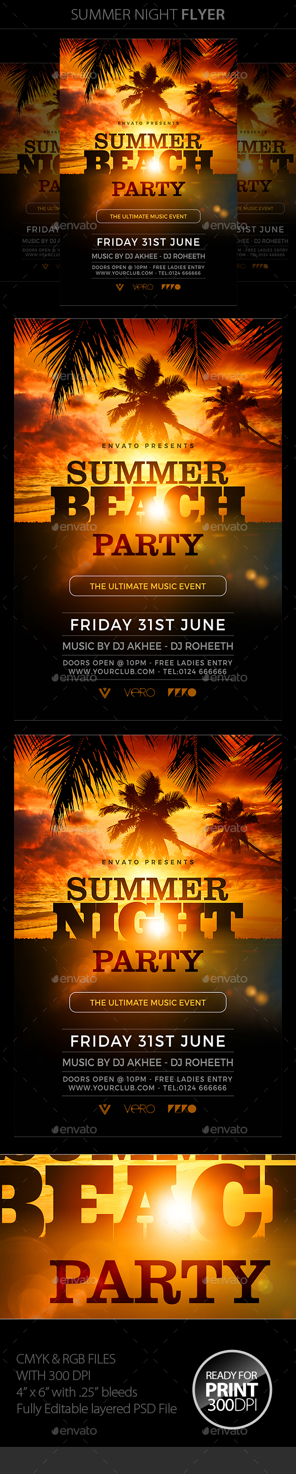 Summer Party - Clubs & Parties Events