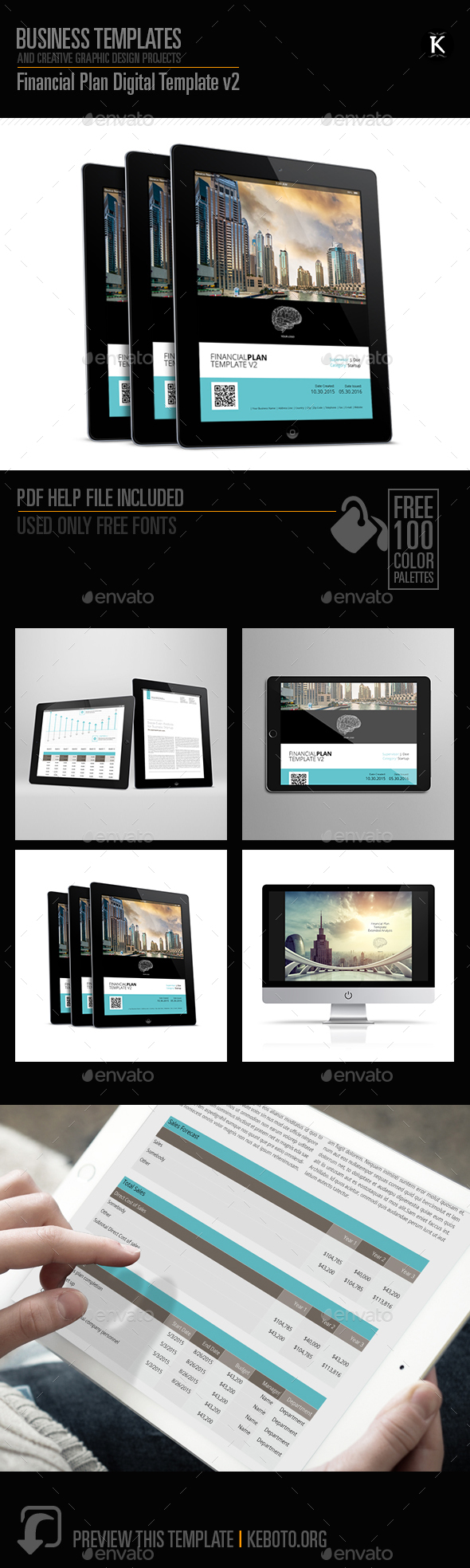 Financial Plan Digital Template v2 - ePublishing