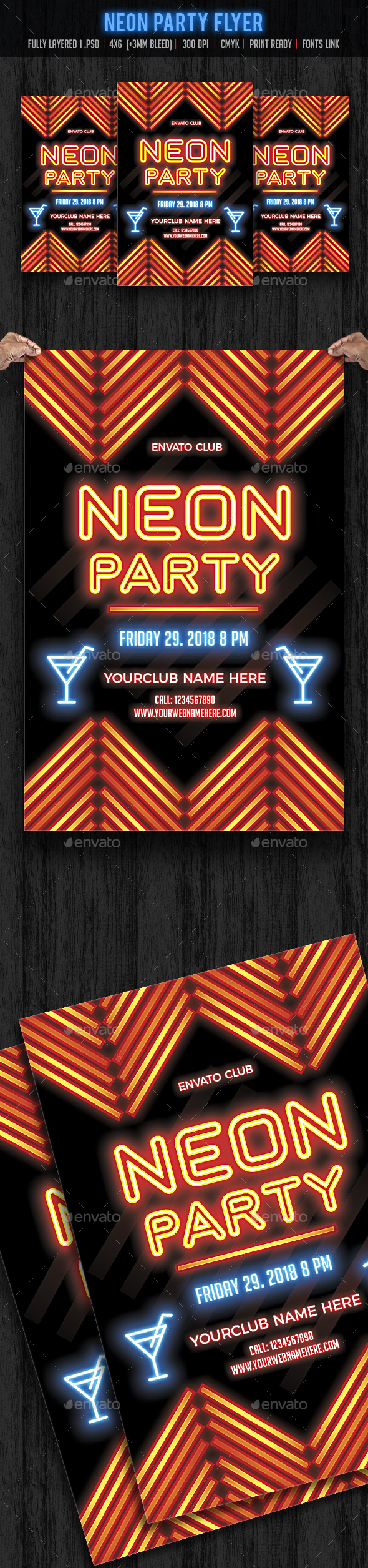 Neon Party - Clubs & Parties Events
