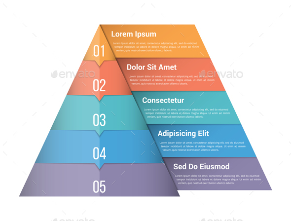 Pyramid Infographics - Infographics