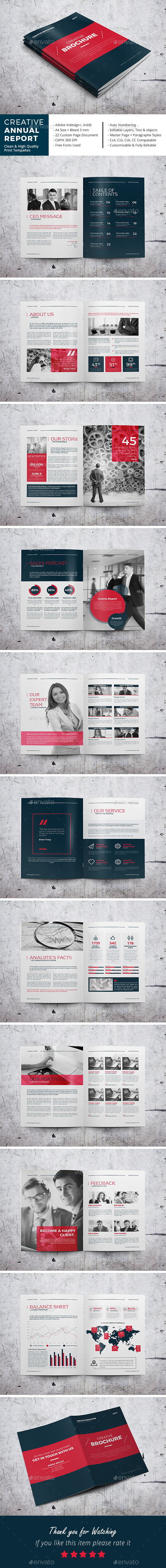 Creative Annual Report - Corporate Brochures