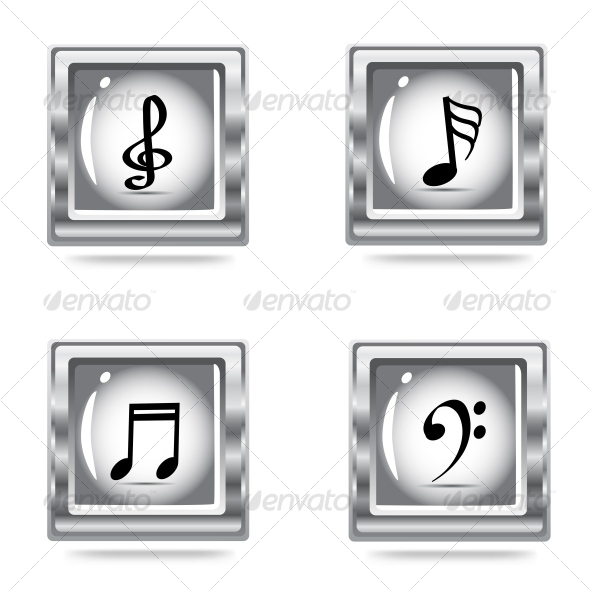 musical  icons set