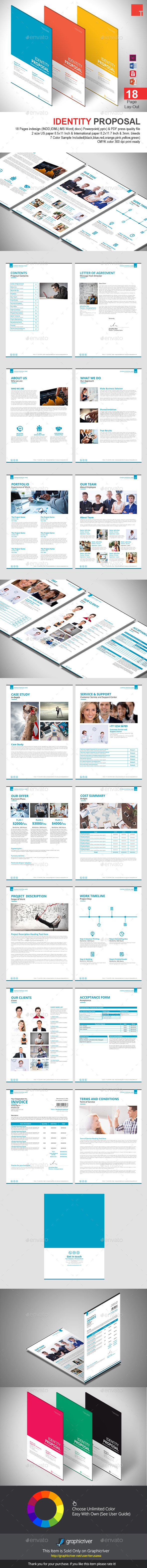 Identity Proposal Template - Proposals & Invoices Stationery