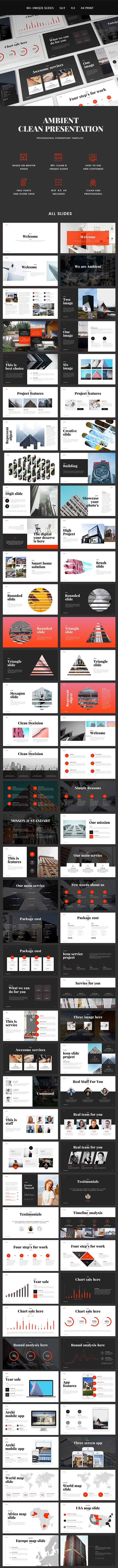 Ambient Presentation - PowerPoint Templates Presentation Templates