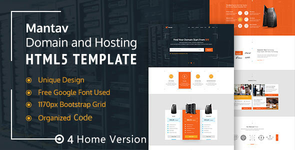 DomainHosting Business- Mantav - ThemeForest 19794084