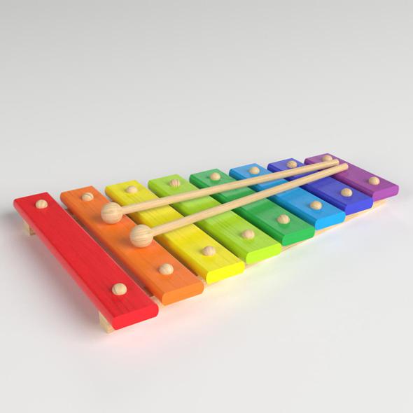 Xylophone Toy - 3DOcean Item for Sale