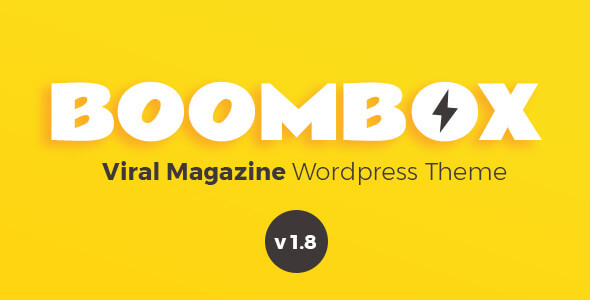 BoomBox — Viral Magazine WordPress Theme - News / Editorial Blog / Magazine