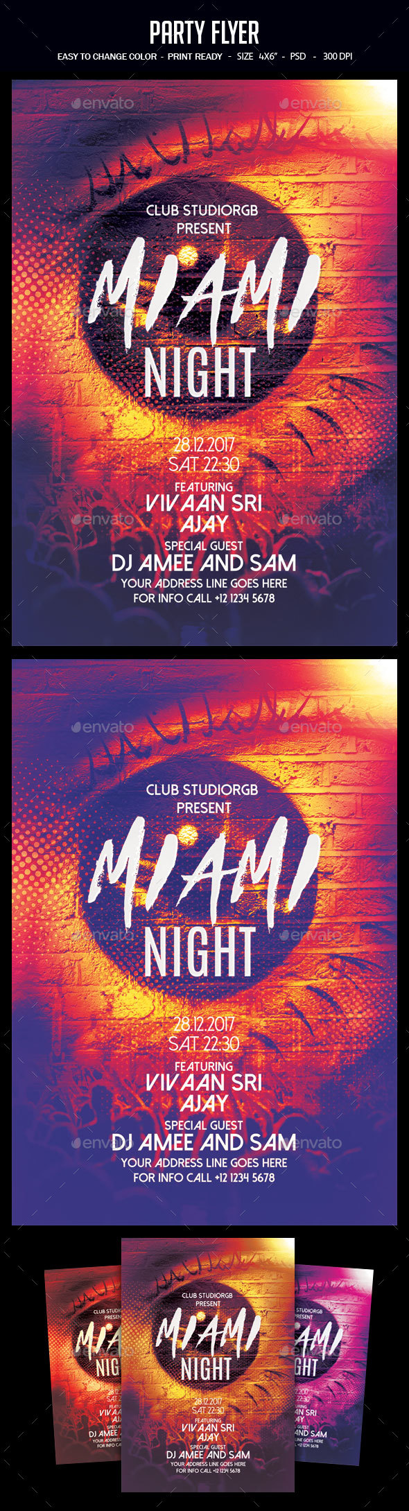 Party Flyer - Clubs & Parties Events
