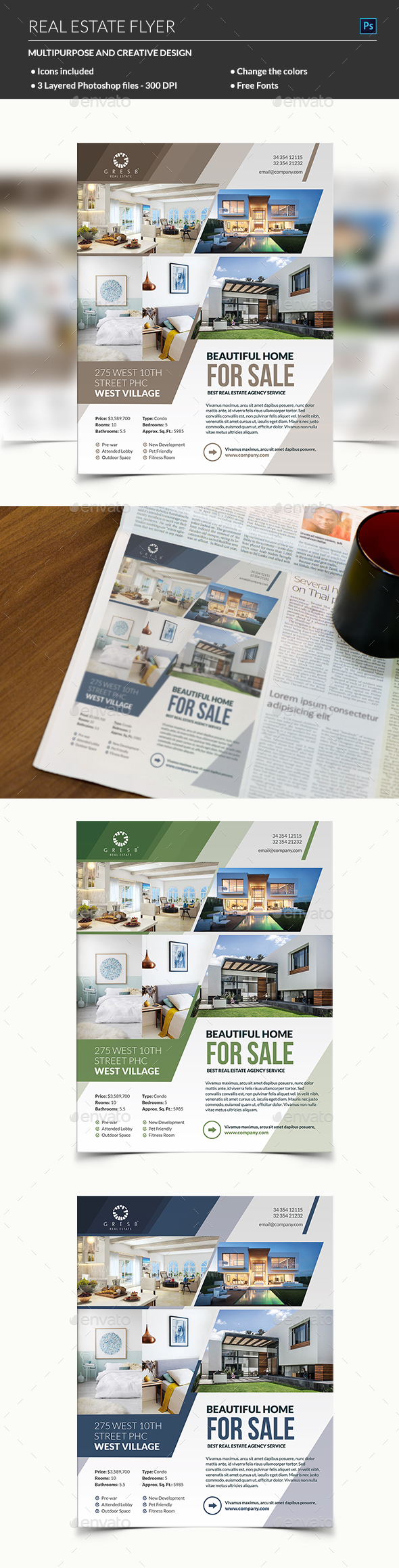 Real Estate Flyer - Commerce Flyers