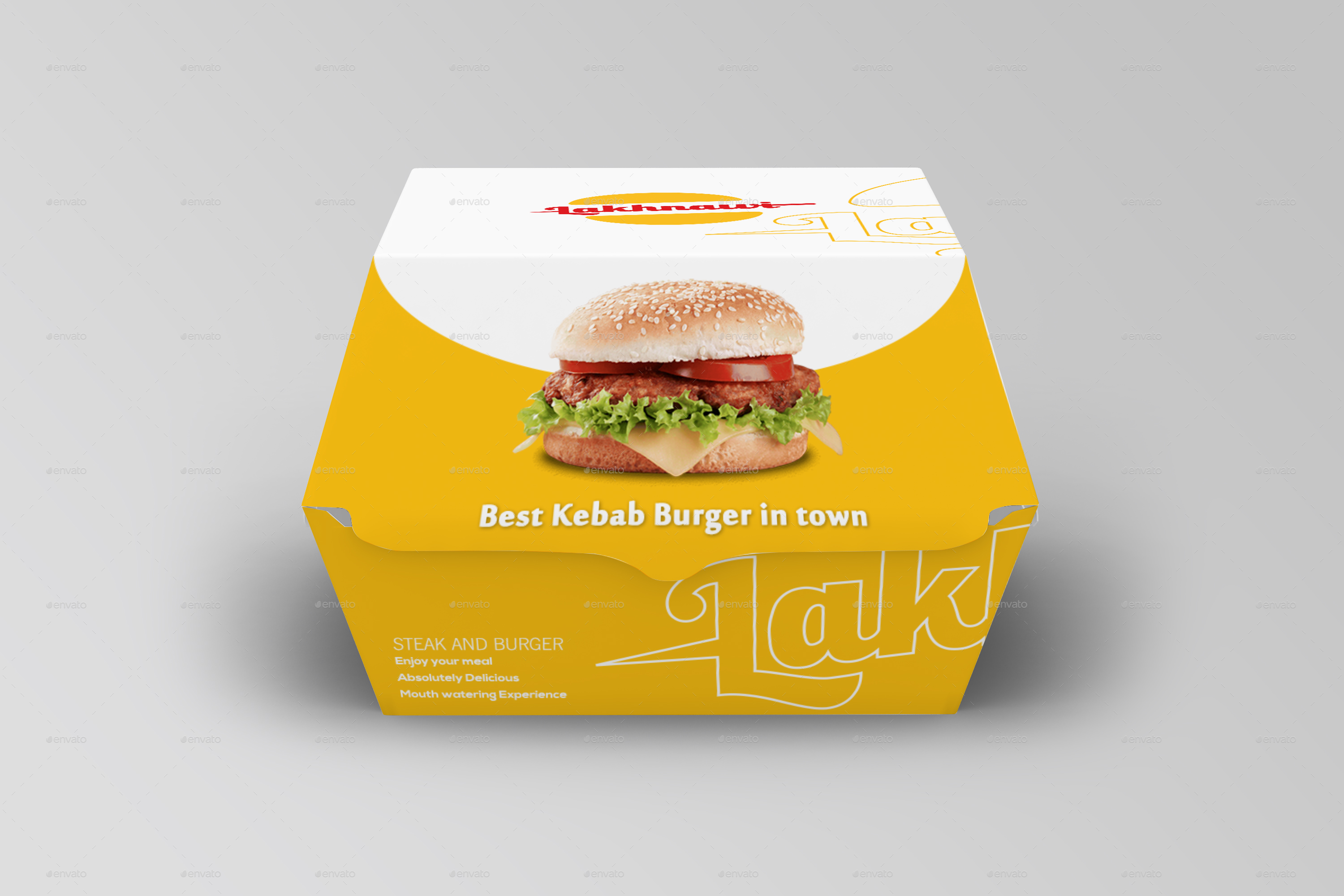 Download Burger Box Mockups By Shaikerintu Graphicriver PSD Mockup Templates