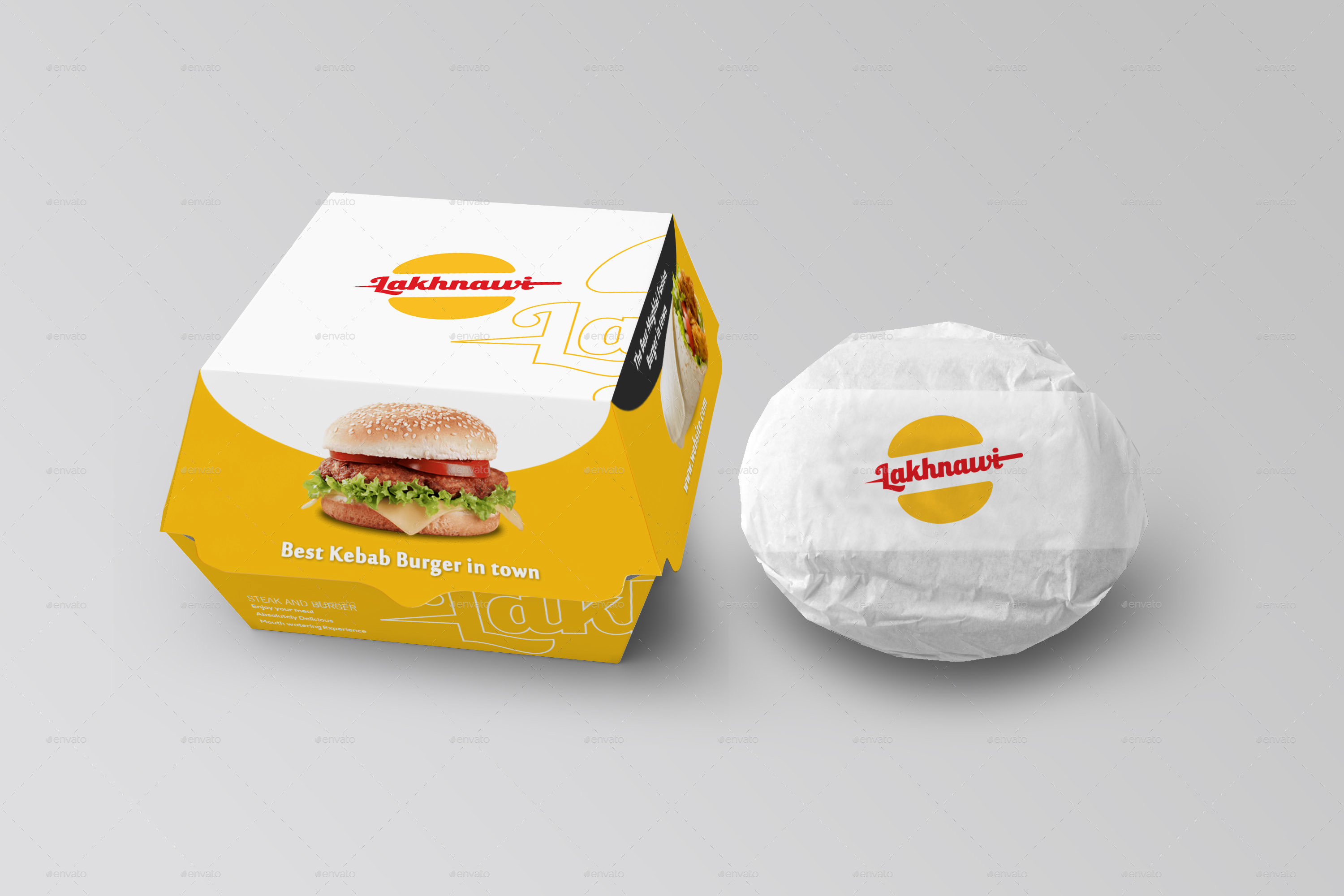 Download Burger Box Mockups by shaikerintu | GraphicRiver