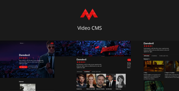 Muviko - Video CMS - CodeCanyon Item for Sale